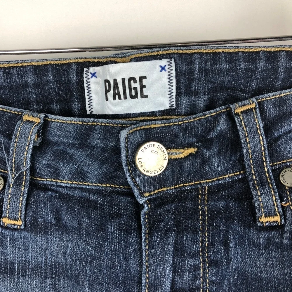 Paige Manhattan Slim Bootcut Jeans Leyland 26